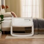 SnuzPod5 Bedside Crib - White - Image 10